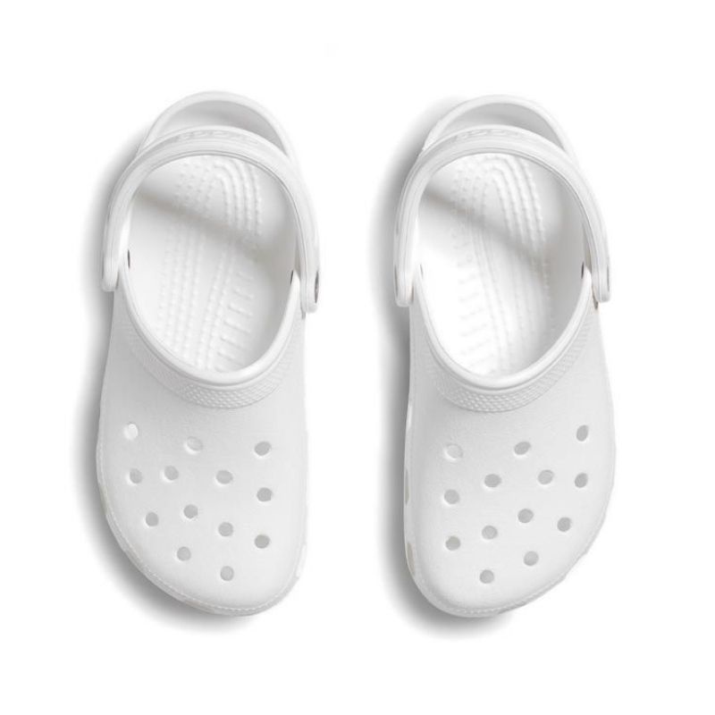 Jual Sandal Sneakers Crocs Classic Clog White Original 10001-100 - hoops.sakaraguna.com