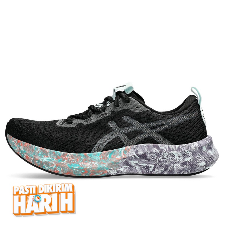 Jual Sepatu Lari Asics Noosa Tri 16 Black Soothing Sea Original 1011B872.003 - hoops.sakaraguna.com