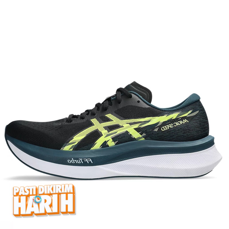 Jual Sepatu Lari Asics Magic Speed 4 Standard Black - Tranquil Teal Original 1011B875.001 - hoops.sakaraguna.com