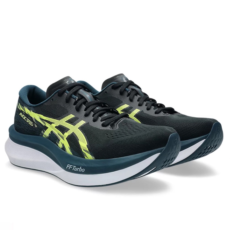 Jual Sepatu Lari Asics Magic Speed 4 Standard Black - Tranquil Teal Original 1011B875.001 - hoops.sakaraguna.com