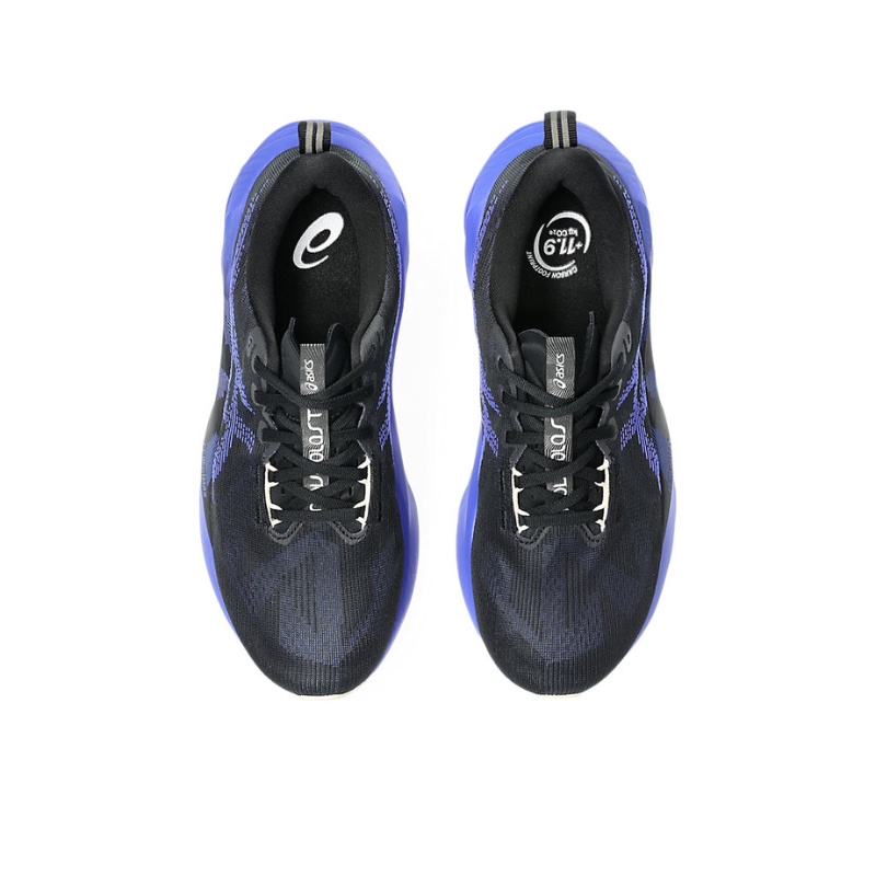 Jual Sepatu Lari Asics Novablast 5 Black-Cobalt Burst Original 1011B974.004 - hoops.sakaraguna.com