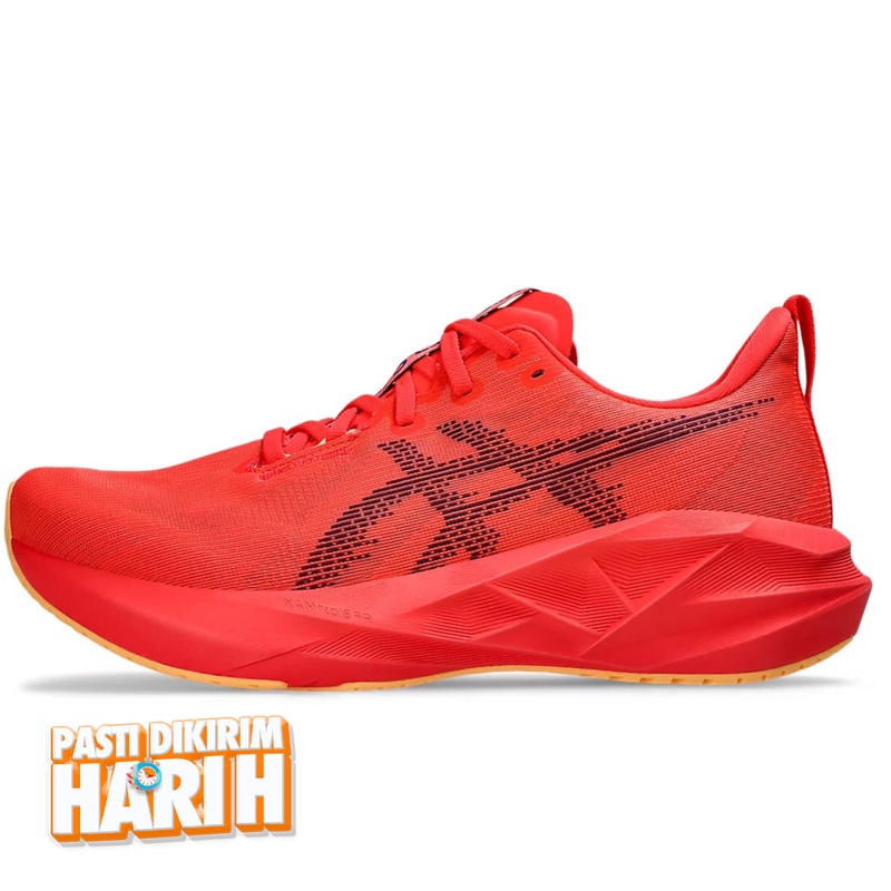 Jual Sepatu Lari Asics Novablast 5 Flash Red - Edo Purple Original 1011B974.600 - hoops.sakaraguna.com