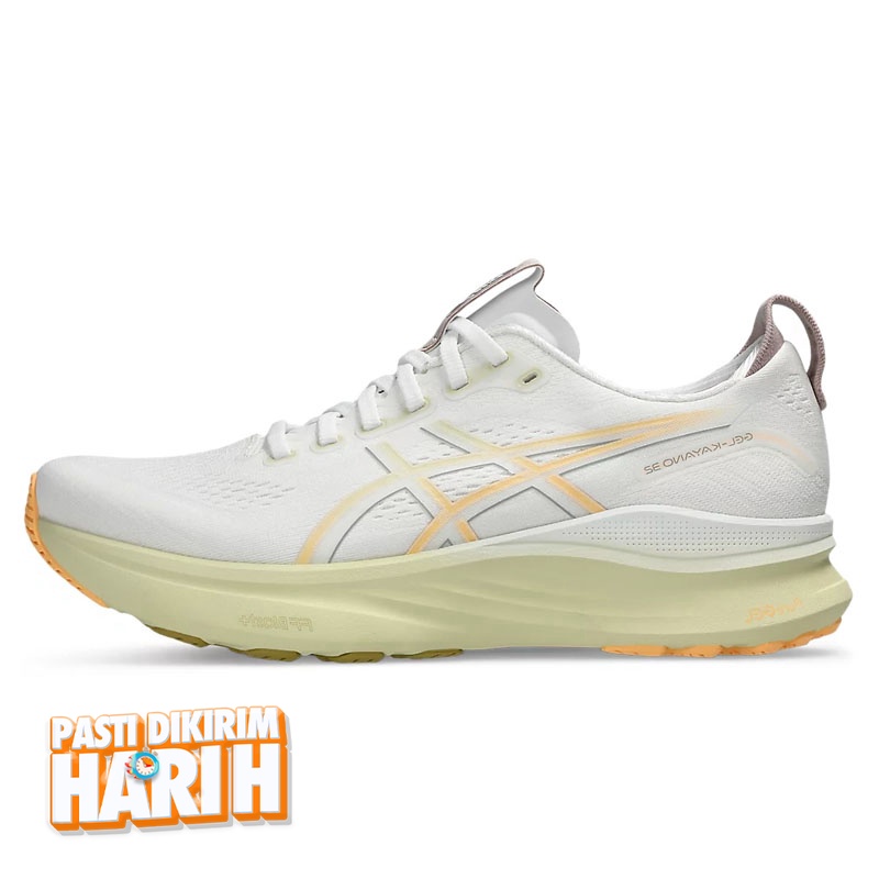 Jual Sepatu Lari Asics Gel-Kayano 32 White - Orange Glow Original 1011C052.101 - hoops.sakaraguna.com