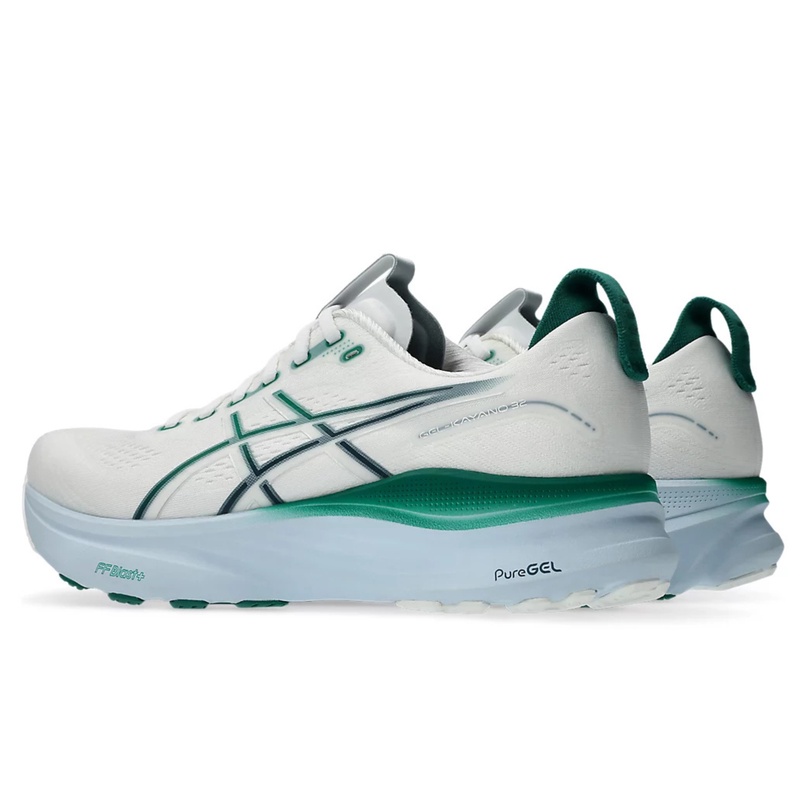 Jual Sepatu Lari Asics Gel-Kayano 32 Standard White - Jasper Green Original 1011C052.102 - hoops.sakaraguna.com