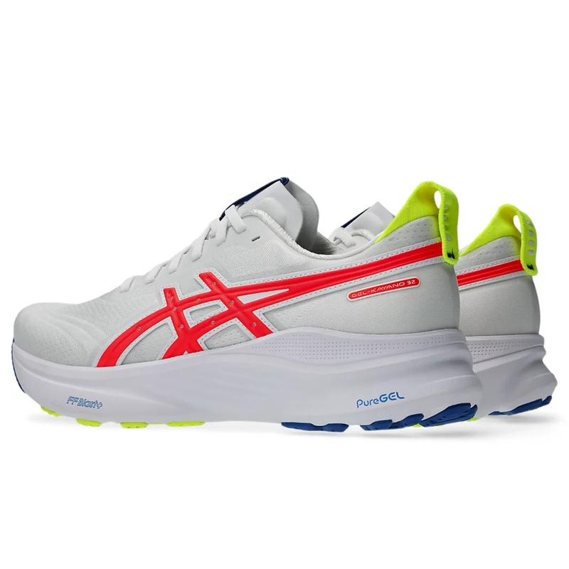 Jual Sepatu Lari Asics Gel-Kayano 32 Asics Track Club White - Flash Coral Original 1011C132.100 - hoops.sakaraguna.com