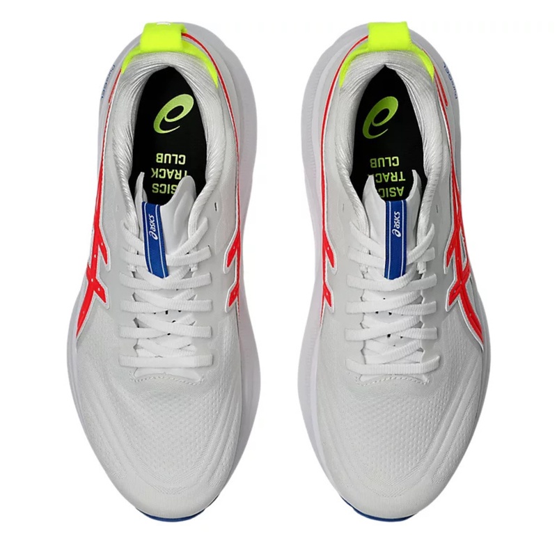 Jual Sepatu Lari Asics Gel-Kayano 32 Asics Track Club White - Flash Coral Original 1011C132.100 - hoops.sakaraguna.com