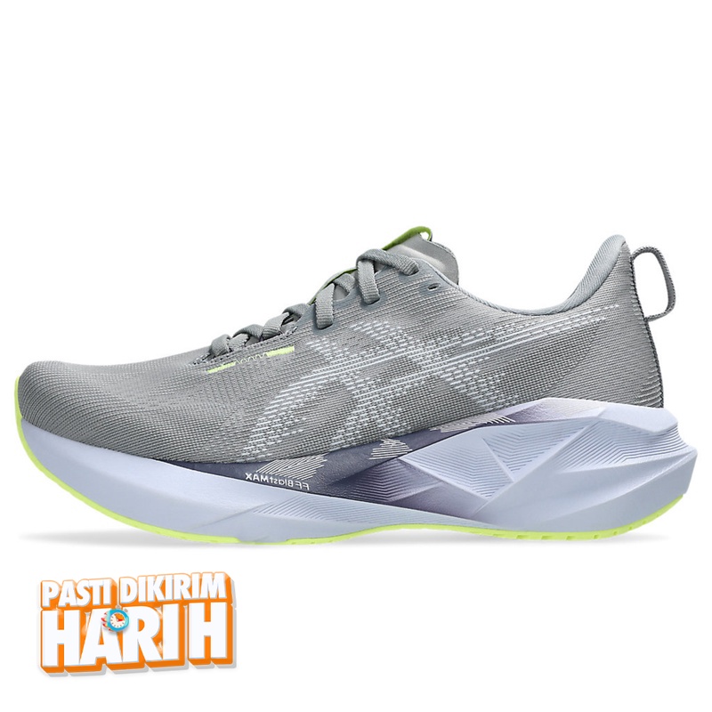 Jual Sepatu Lari Wanita Asics Wmns Novablast 5 Gravel - Blue Fade Original 1012B765.020 - hoops.sakaraguna.com