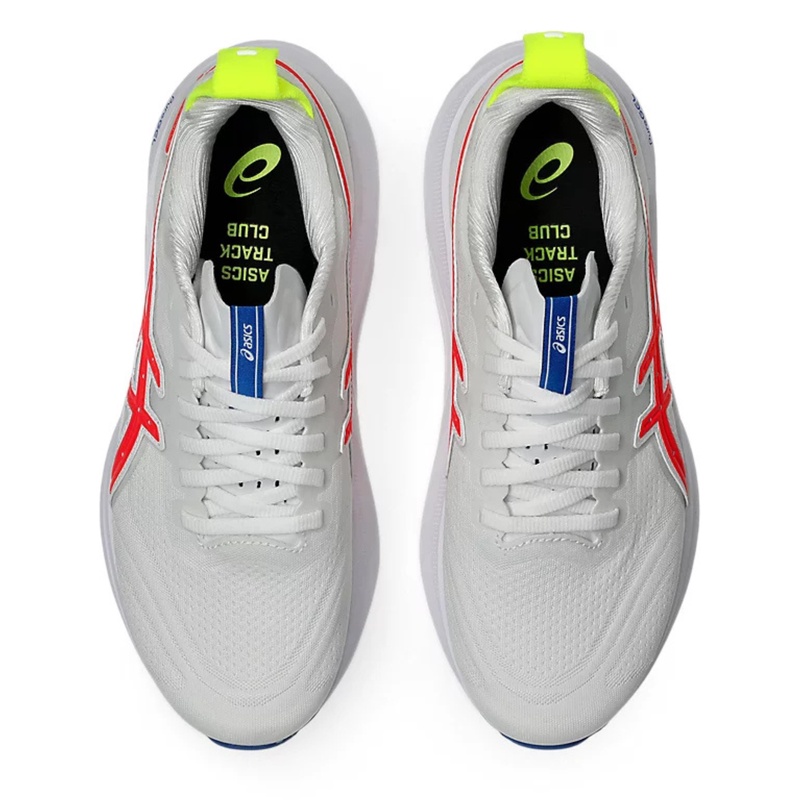 Jual Sepatu Lari Wanita Asics Wmns Gel-Kayano 32 Asics Track Club White - Flash Coral Original 1012B905.100 - hoops.sakaraguna.com