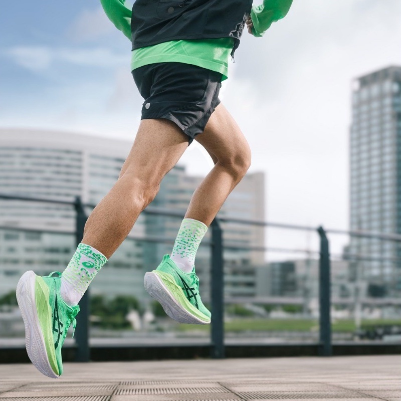 Jual Sepatu Lari Asics Superblast 2 Ekiden Vital Green - Black Original 1013A185.300 - hoops.sakaraguna.com