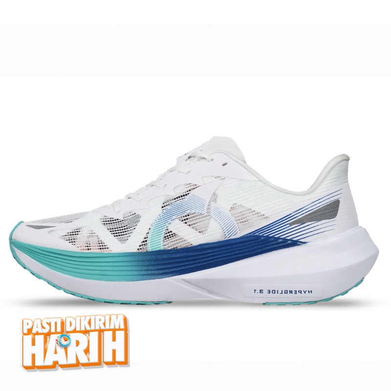 Beli Sepatu Lari Ortuseight Hyperglide 3.1 White Cyan Original 11040134