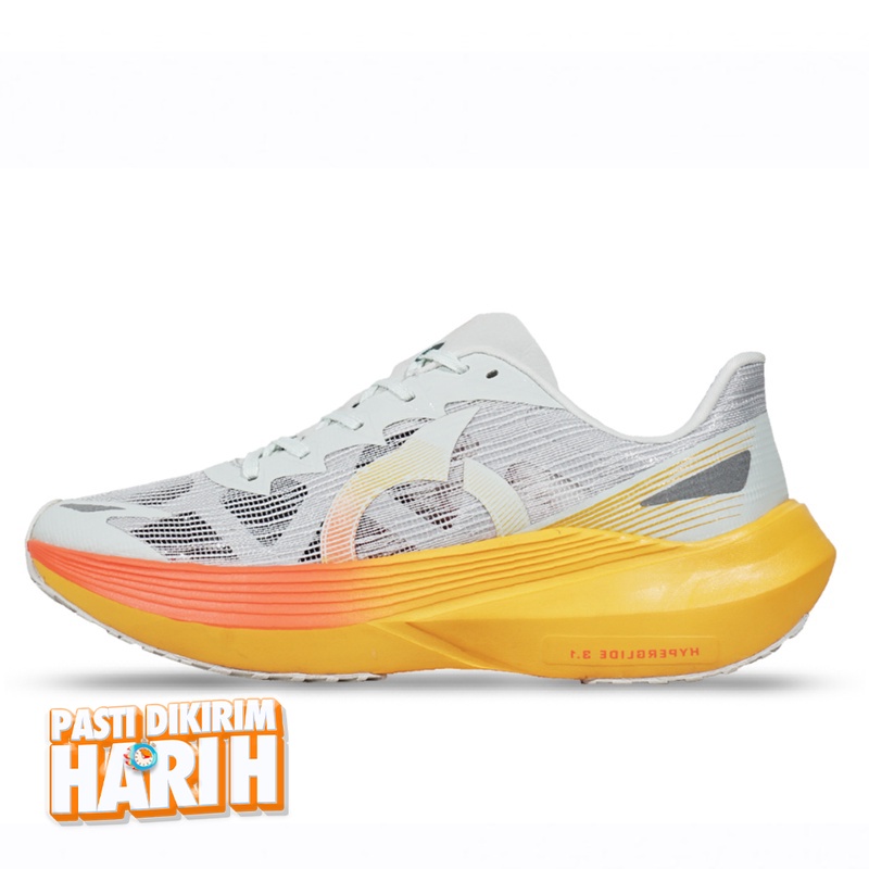 Beli Sepatu Lari Ortuseight Hyperglide 3.1 Light Grey Ortrange Original 11040135