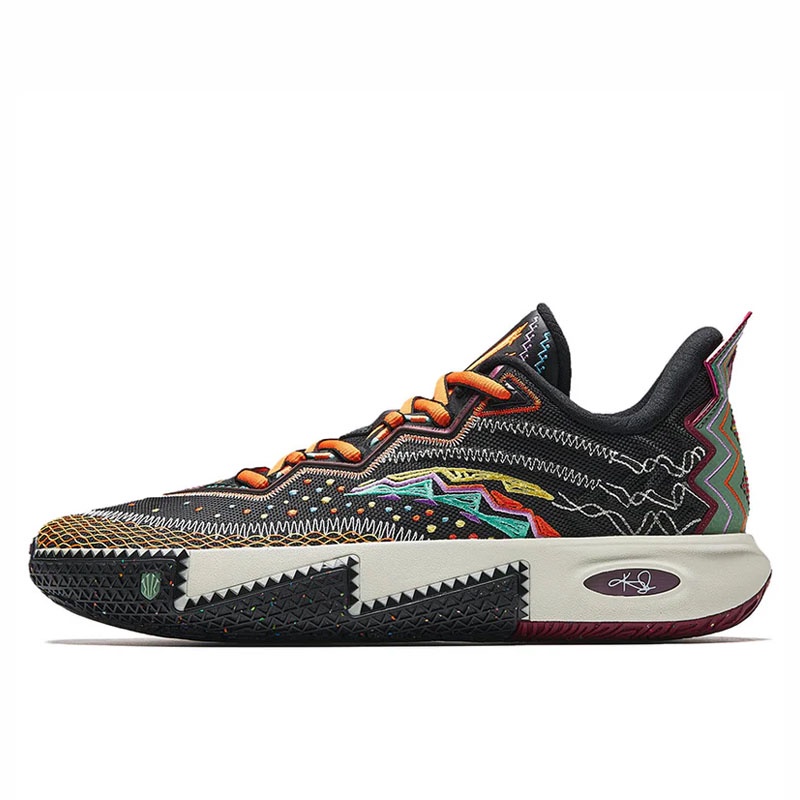 Beli Sepatu Basket Anta Kai 2 Black Green Orange Original 1125B1110S-3