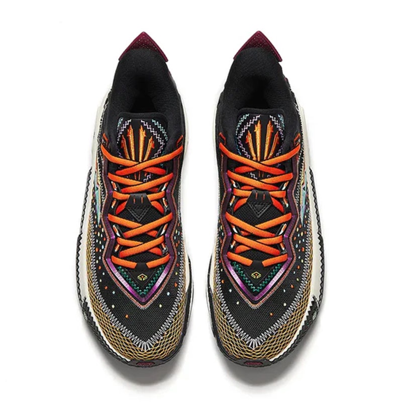 Jual Sepatu Basket Anta Kai 2 Black Green Orange Original 1125B1110S-3 - hoops.sakaraguna.com