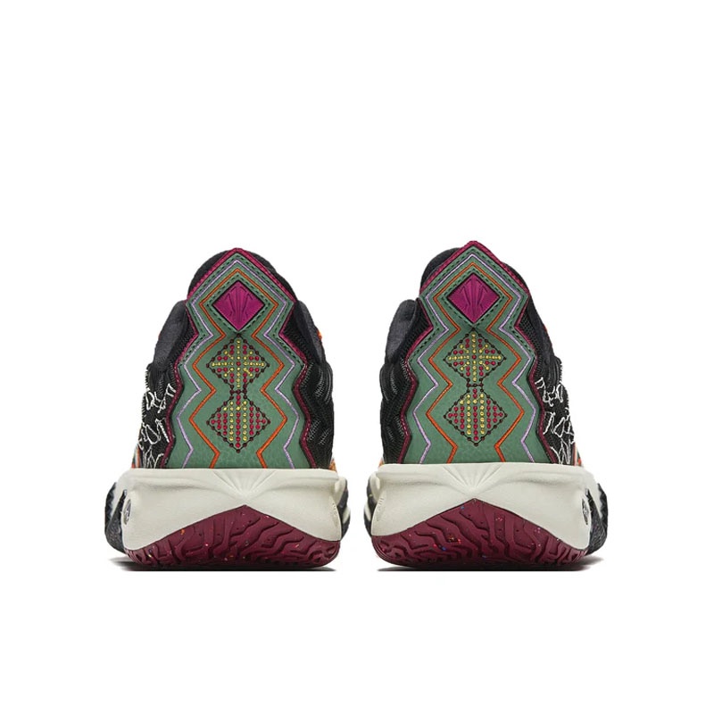 Jual Sepatu Basket Anta Kai 2 Black Green Orange Original 1125B1110S-3 - hoops.sakaraguna.com