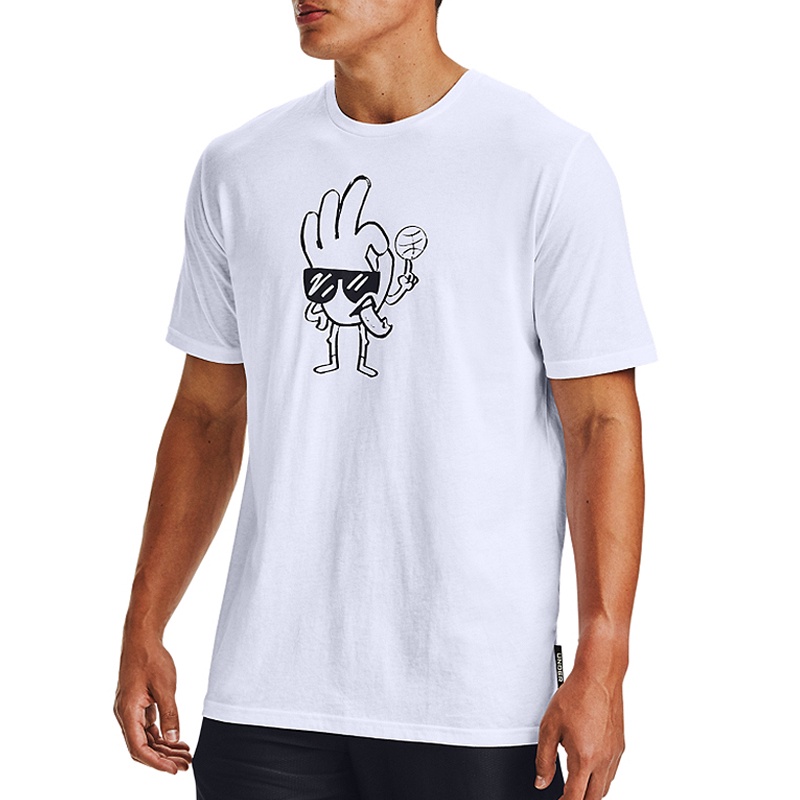 Jual Baju Sneakers Under Armour Curry Freehand Eddy Tee White Original 1357000-100 - hoops.sakaraguna.com