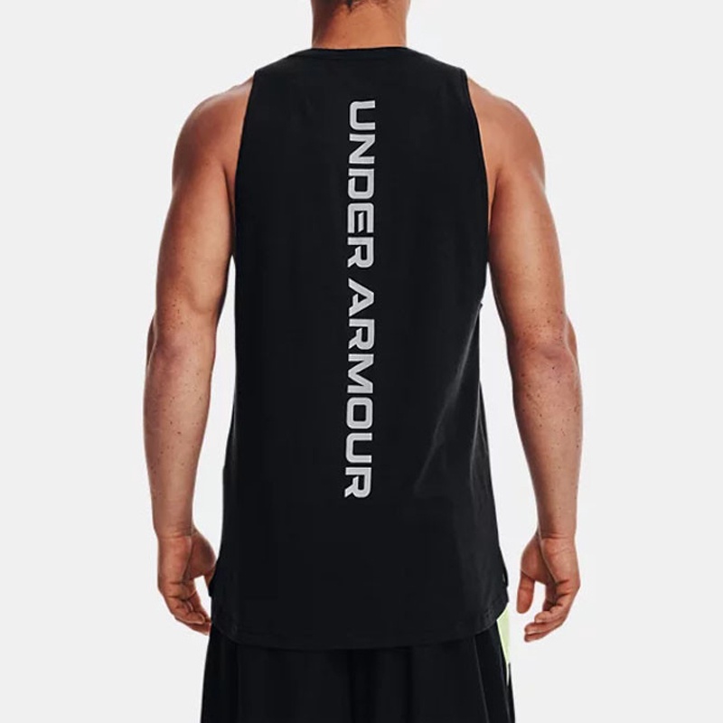 Jual Baju Training Under Armour Baseline Cotton Tank Sleeveless Top Black Original 1361901-003 - hoops.sakaraguna.com