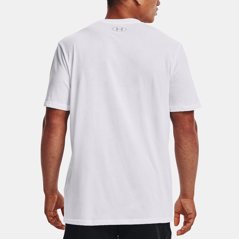 Jual Baju Basket Under Armour Basketball Bodega Short Sleeve Tee White Original 1370235-100 - hoops.sakaraguna.com