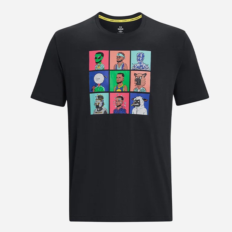 Jual Baju Basket Under Armour Curry Nft Tee Black Original 1379860-001 - hoops.sakaraguna.com