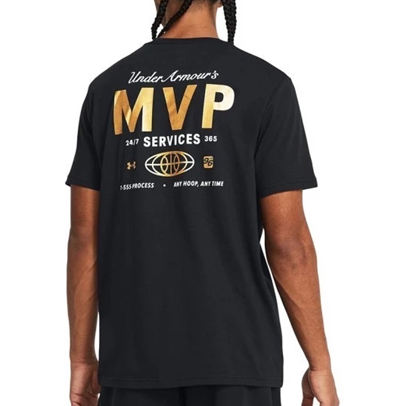 Jual Baju Basket Under Armour Mvp Services Tee Black Original 1384288-001 - hoops.sakaraguna.com