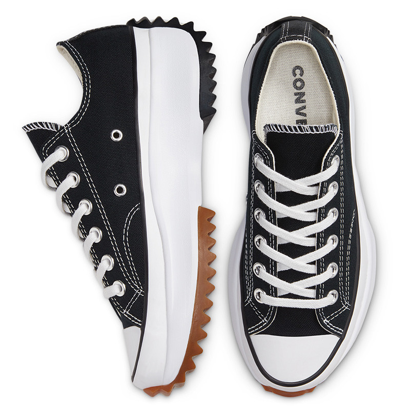 Jual Sepatu Sneakers Converse Run Star Hike Low Top Black Original 168816C - hoops.sakaraguna.com