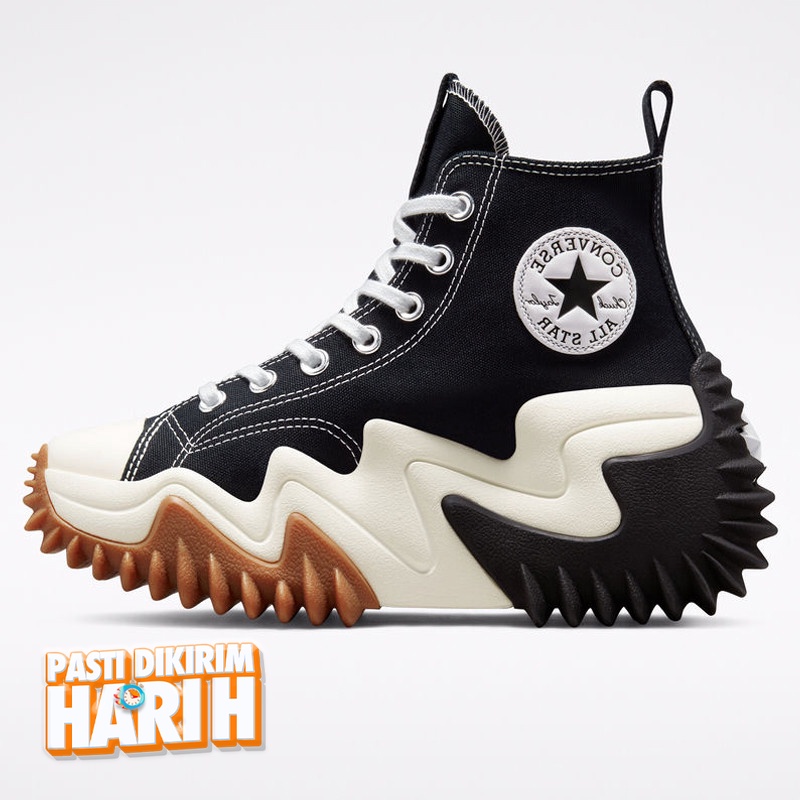 Jual Sepatu Sneakers Converse Run Star Motion Black Original 171545C - hoops.sakaraguna.com