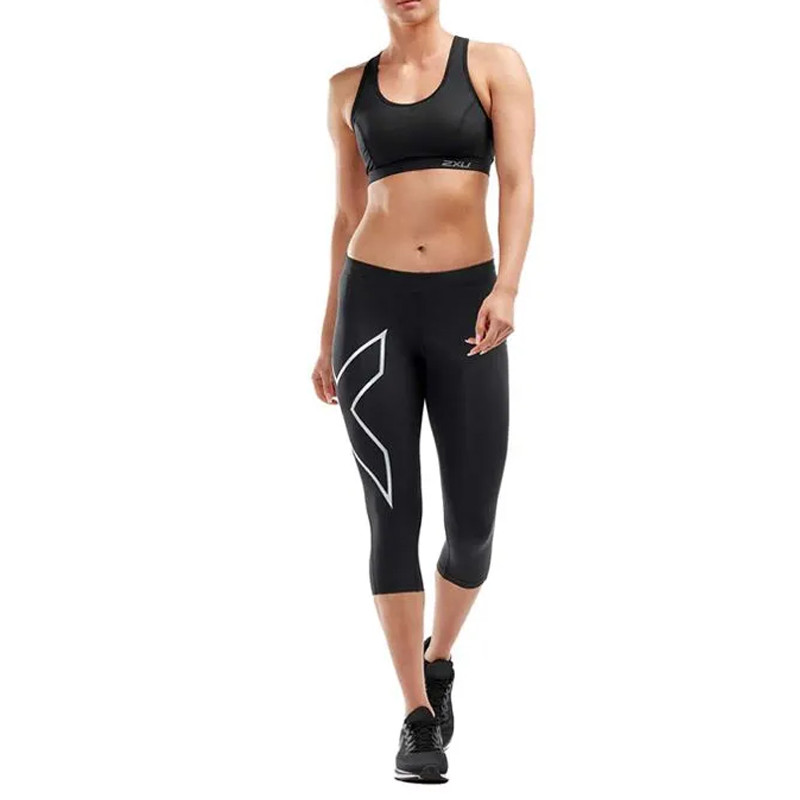 Jual Celana Lari Wanita 2Xu Wmns Core Compression Quarter Tights Black Original 2Xuwa4175Bbs - hoops.sakaraguna.com