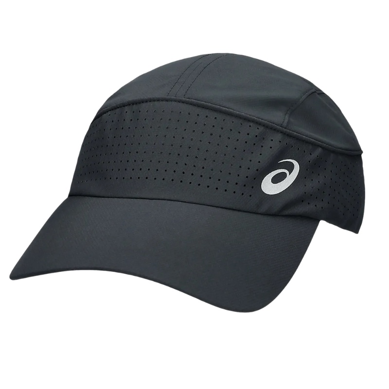 Beli Topi Lari Asics Running Light Woven Cap Black Original 3013B124.001