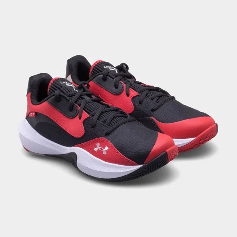 Jual Sepatu Basket Under Armour Ua Lockdown 7 Low Red Black Original 3027646-600 - hoops.sakaraguna.com