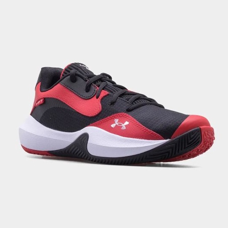 Jual Sepatu Basket Under Armour Ua Lockdown 7 Low Red Black Original 3027646-600 - hoops.sakaraguna.com