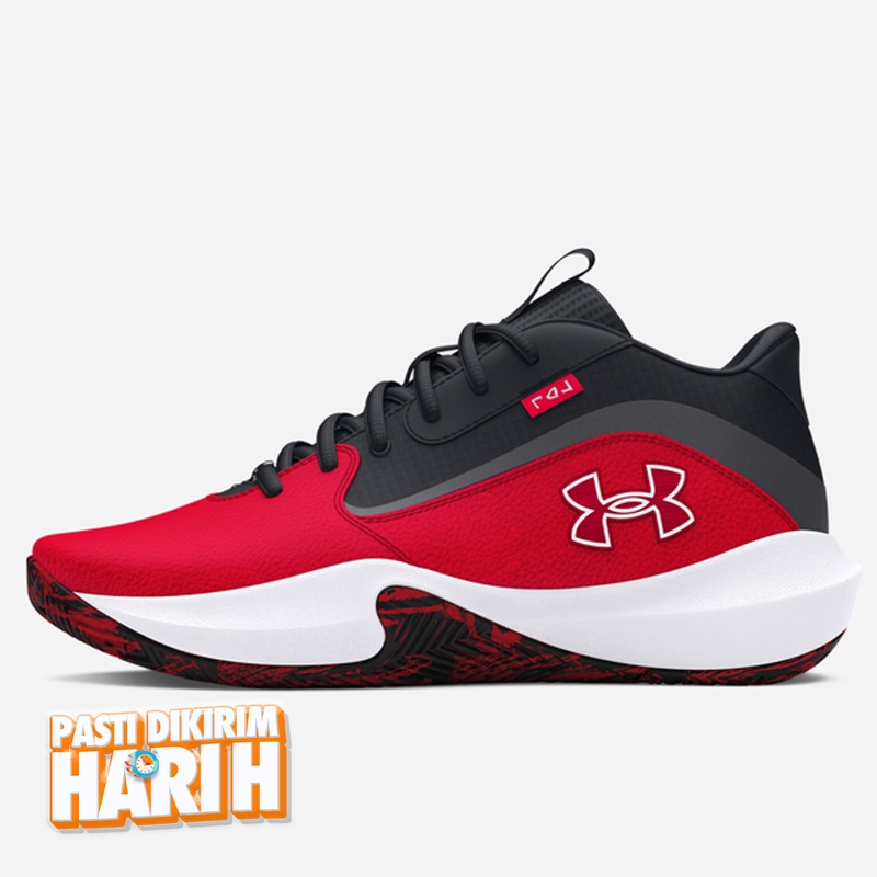 Beli Sepatu Basket Under Armour Ua Lockdown 7 Red Original 3028512-600