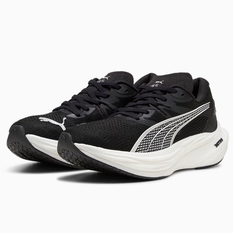 Jual Sepatu Lari Puma Deviate Nitro 3 Puma Black-Puma White Original 309707-01 - hoops.sakaraguna.com