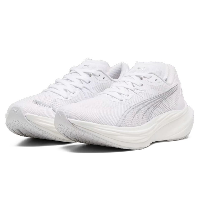 Jual Sepatu Lari Puma Deviate Nitro 3 Puma White-Feather Gray- Original 309707-10 - hoops.sakaraguna.com