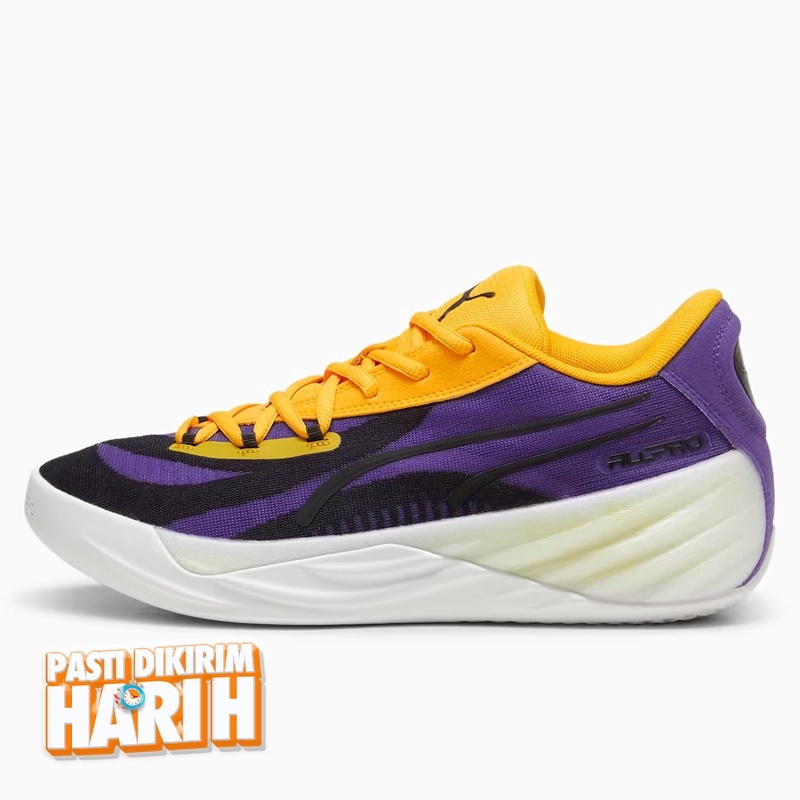 Jual Sepatu Basket Puma All-Pro Nitro Lakers Purple Yellow Original 31039205 - hoops.sakaraguna.com