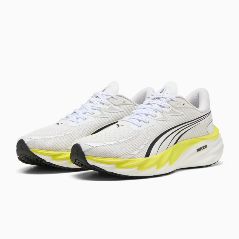 Jual Sepatu Lari Puma Velocity Nitro™ 4 White-Lux Lime Original 311140-15 - hoops.sakaraguna.com