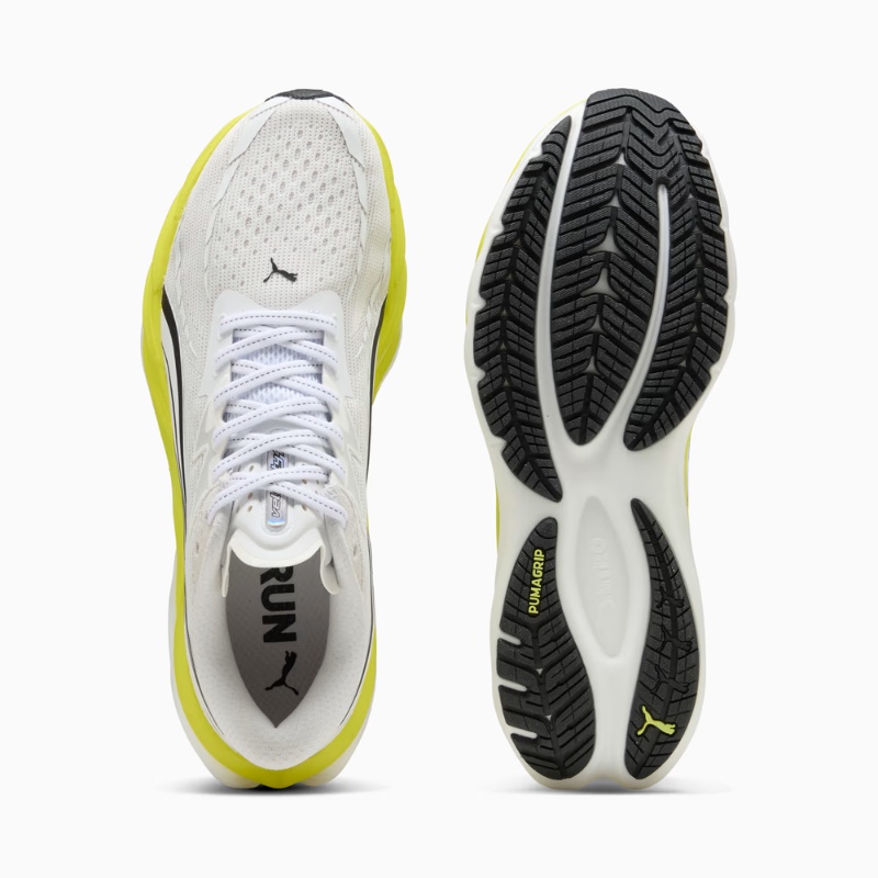 Jual Sepatu Lari Puma Velocity Nitro™ 4 White-Lux Lime Original 311140-15 - hoops.sakaraguna.com