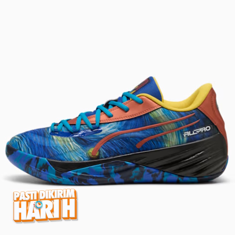 Jual Sepatu Basket Puma All-Pro Nitro Dylan Exhibit Vivid Blue Original 31135401 - hoops.sakaraguna.com