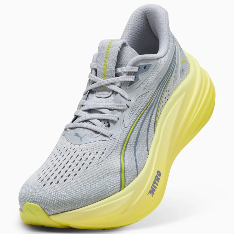 Jual Sepatu Lari Puma Magmax Nitro™ 2 Vibrant Silver-Lux Lime Original 312125-04 - hoops.sakaraguna.com
