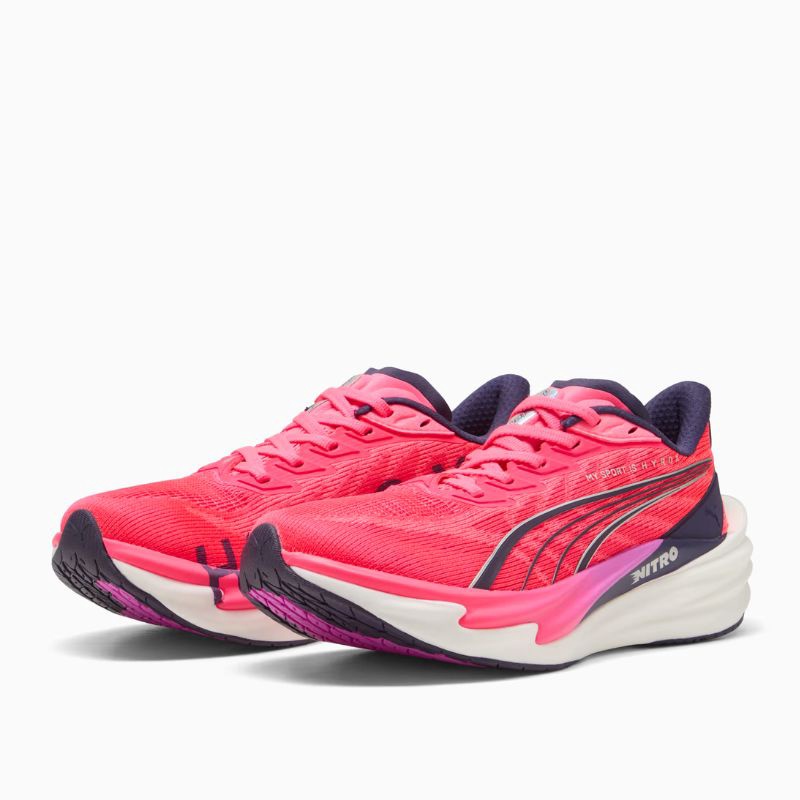 Jual Sepatu Lari Puma Hyrox Deviate 4 Puma White-Electric Orchid-Pure Pink Original 312906-01 - hoops.sakaraguna.com