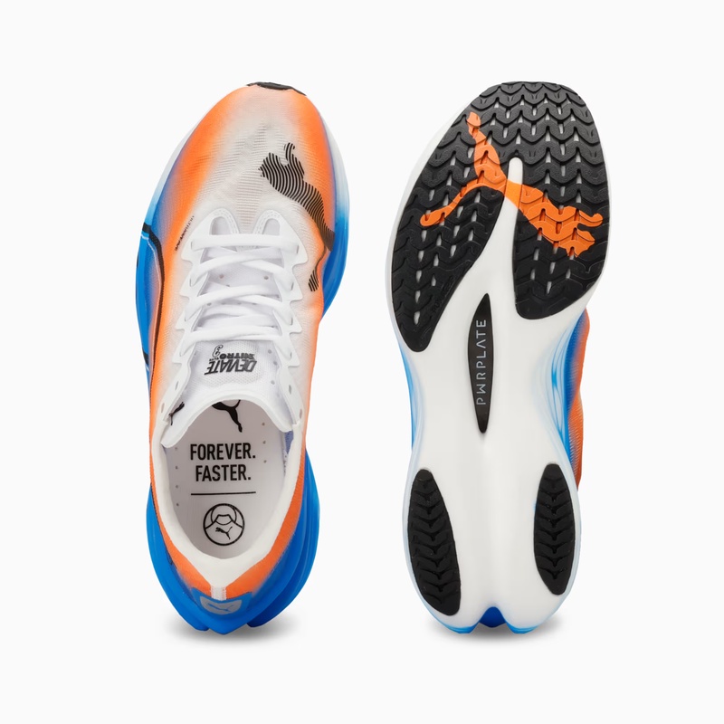Jual Sepatu Lari Wanita Puma Wmns Deviate Nitro Elite 3 Ekiden Puma White - Heat Fire - Puma Black Original 313421-01 - hoops.sakaraguna.com