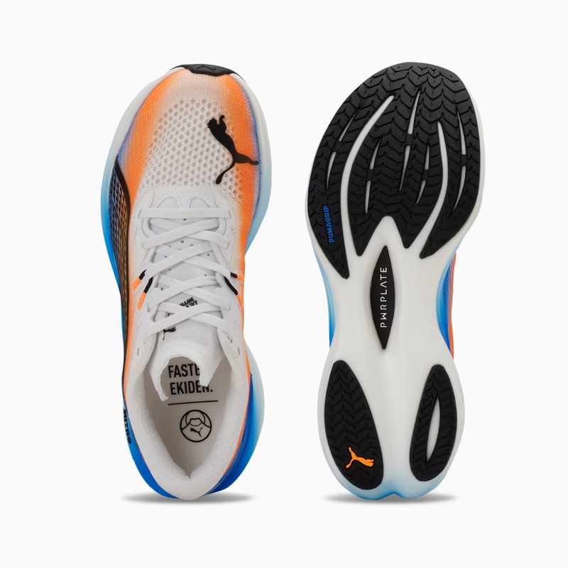 Jual Sepatu Lari Wanita Puma Wmns Deviate Nitro 3 Ekiden Puma White - Heat Fire - Puma Black Original 313423-01 - hoops.sakaraguna.com