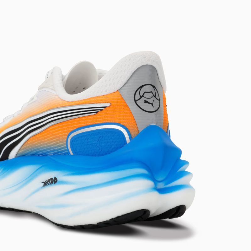 Jual Sepatu Lari Puma Velocity Nitro Ekiden Puma White-Heat Fire-Ultra Blue Original 313424-01 - hoops.sakaraguna.com