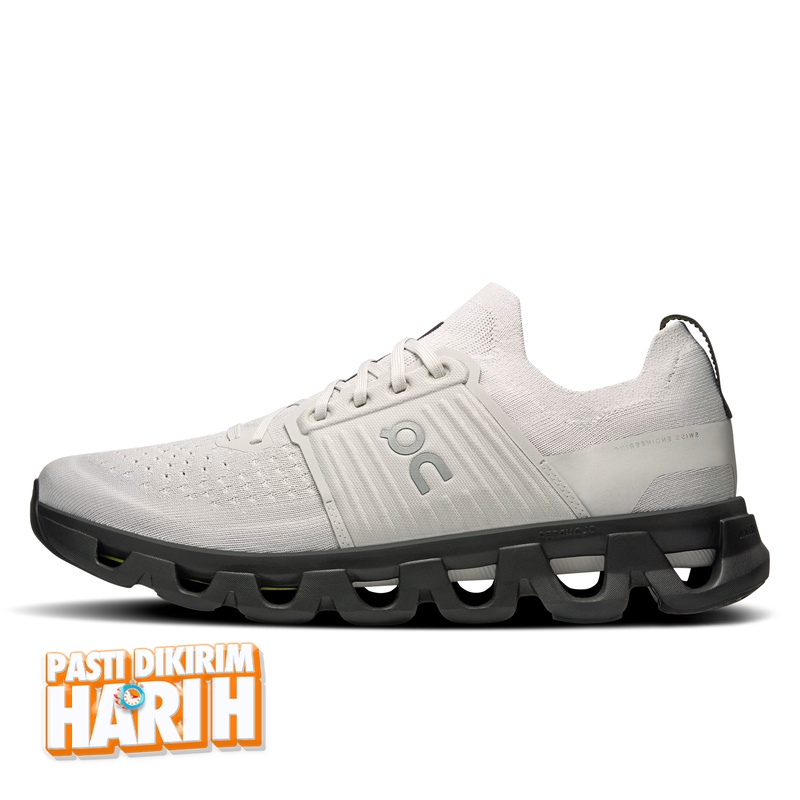 Beli Sepatu Lari On Cloudswift 4 Wolf | Black Original 3Mf10133275