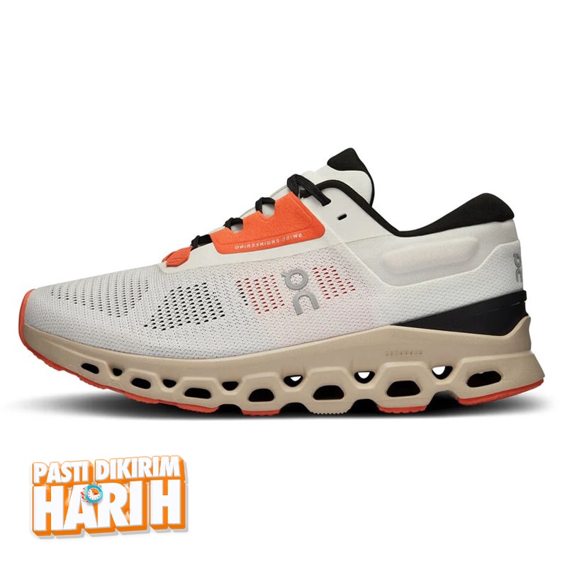 Jual Sepatu Lari On Cloudstratus 3 White Original 3Wd30121148 - hoops.sakaraguna.com