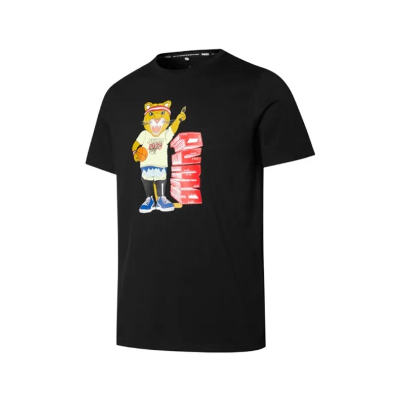 Jual Baju Basket Puma Dylan Tee Black Original 53273006 - hoops.sakaraguna.com