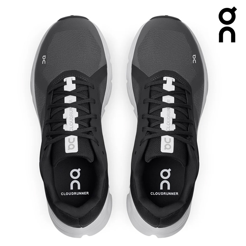 Jual Sepatu Lari On Cloudrunner Wide Black Original 56.99012 - hoops.sakaraguna.com