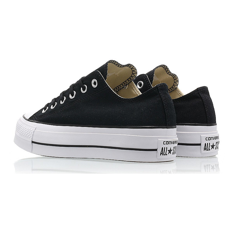 Jual Sepatu Sneakers Wanita Converse Wmns Chuck Taylor All Star Lift Black Original 560250C - hoops.sakaraguna.com