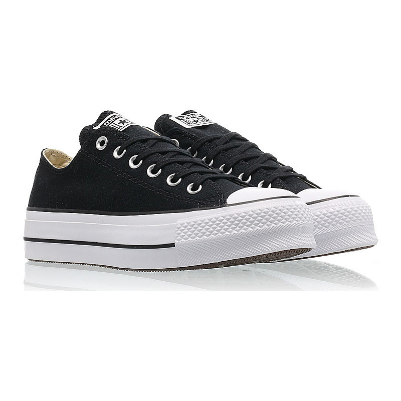 Jual Sepatu Sneakers Wanita Converse Wmns Chuck Taylor All Star Lift Black Original 560250C - hoops.sakaraguna.com