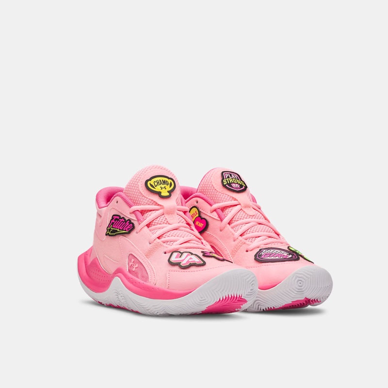Jual Sepatu Basket Anak Under Armour Ua Gs Jet '25 Vc Pink Original 6006515-639 - hoops.sakaraguna.com