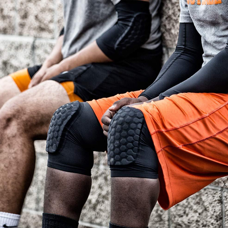 Jual Aksesoris Basket Mcdavid Hex Knee Elbow Shin Pads (Pair) Black Original 6440R-B - hoops.sakaraguna.com