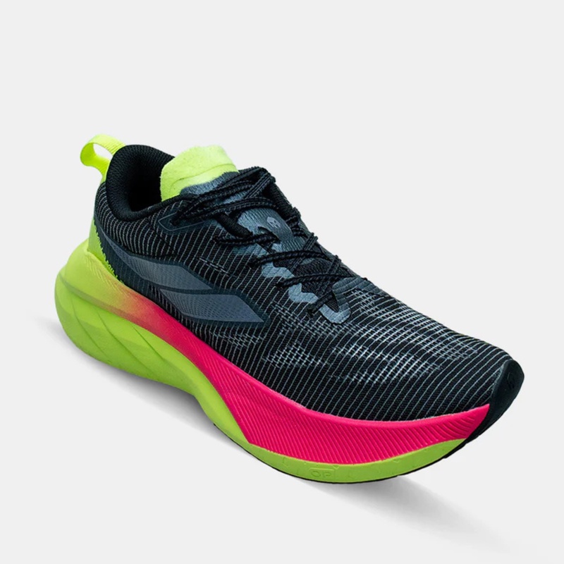 Jual Sepatu Lari Mills Enerstrike Blitz M2 Black - Neon Green - Magenta Original 9107103 - hoops.sakaraguna.com